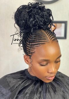 braids 2023 Feed In Braids Cornrows Straight Back, High Ponytail Cornrows, Fire Hairstyles, Straight Up Hairstyles, Cornrows Natural, Κούρεμα Bob, Cornrows Braids For Black Women