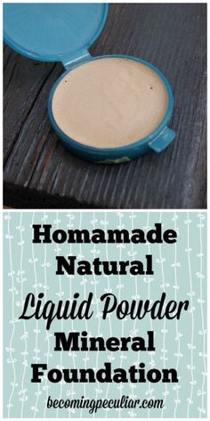 DIY Natural Mineral Makeup Liquid Foundation (Only 3 Ingredients!) Diy Natural Makeup, Diy Makeup Recipe, Homemade Cosmetics, Natural Foundation, Mineral Makeup, Diy Beauty Recipes, Diy Cosmetics