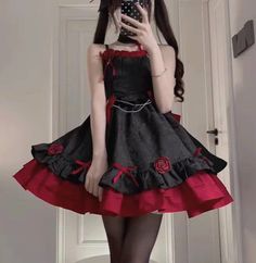 Fashion Rose Lolita Dress PN6443 ●Size: S: Bust: 80-90 cm, Length: 83 cm, Waist : 64-72 cm M : Bust: 84-94 cm, Length: 84 cm, Waist : 68-76 cm L: Bust: 88-98 cm, Length: 85 cm, Waist : 72-80 cm XL: Bust: 92-102 cm, Length: 86 cm, Waist : 76-84 cm (Please allow 1-3cm differs due to manual measurement.As different computers display colors differently,the color of the actual may vary slightly from the above images.Thanks for your understanding.) ●Material: polyester ●About Shipping: We attach great importance to the orders of each customer and parcel delivery. 1.Processing time: 2-3 business days. 2.Shipping time: 10-15 business days to US, please allow 3-4 weeks shipping to other country.(Shipping times can be affected by variable customs clearance times or public holidays.) Kawaii Phone Case, Parcel Delivery, Fleece Dress, Coat Outfits, Customs Clearance, Dresses For Teens, Lolita Dress, Sweater Coats, Pretty Dresses