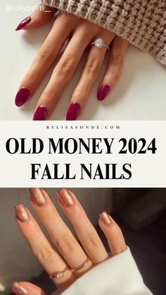 September Nail Colours 2024, Oval Nails For Fall, Nailpolish Trend Fall 2024, Almond Nails 2024 Fall, September Nail Colors Dnd, Wedding Nails With Color, Call Nail Colors 2024, Nail Designs Trending Now Short, Trendy Nail Colors Fall 2024