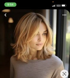 Shoulder Lenght Haircut Girl, Hair Cut 2024 Girl Medium, Shoulder Length Hair Long Bangs, Front Layers Medium Hair Face Framing Shoulder Length, Short Hair Styles For Long Face Shape, Women’s Hair Cuts Medium, Shoulder Length Hair With Curls, Face Framing Layers Shoulder Length Hair, Medium Length Haircut Long Face