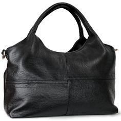 PRICES MAY VARY. 【Original Craftmanship】 Made of vegan leather processed with first class production technology, this black hobo bag is featured with outstanding durability and unique look. Delicate stitching and heavy duty hardware ensures its service life. 【Personalized Simplicity Style】Elegant chic titanium black tone frame design with classical retro look, casual style.Is your perfect Company.Removable and adjustable shoulder strap could be used crossbody hobo bag for women. It's also very t Satchel Bags For Women, Trendy Hats, Fashionable Sunglasses, Large Hobo Bag, Hobo Tote Bag, Bucket Purse, Hobo Crossbody Bag, Vegan Leather Handbag, Ladies Purse