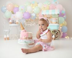 Ice Cream First Birthday, Twin Cake Smash, Jersey Cake, Cake Smash Inspiration, Girl Cake Smash, Cake Smash First Birthday, First Birthday Photoshoot