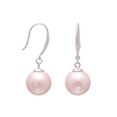 PRICES MAY VARY. This is a pair of shell pearl earrings, made with simulated pearls and 925 sterling silver fishhooks, lead and nickel free The pearl beads we selected are round shape 12mm in diameter, hot pink color, heavy coated with pearl nacre, good luster The pearl ball earring is 33mm(1.3") in length total, 15mm(0.6") sturdy ear hook, light weight 6-7g/pair, comfortable earrings for daily wearing Simple ball and hook dangle earring design, various of colors for choice, classic pearl luster Light Pink Earrings, Pearl Ball Earrings, Comfortable Earrings, Dangle Pearl Earrings, Pink Pearl Earrings, Hot Pink Color, Faux Pearl Earrings, Beaded Drop Earrings, Pearl Earring