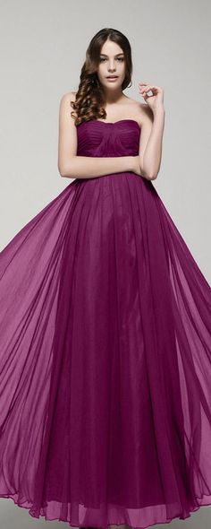 Magenta bridesmaid dresses long strapless evening dresses bridesmaid gowns formal dress Magenta Bridesmaid, Magenta Bridesmaid Dresses, Magenta Gown, Chiffon Long Dress, Bridesmaid Dresses Long, Magenta Dress, Strapless Evening Dress, Bridesmaid Gowns, Red Carpet Ready