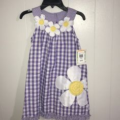 Little Girl’s Sleeveless Dress. Size 6x. Never Been Worn And Still Has Tags. Playful Purple Sleeveless Dress, Cute Purple Sleeveless Dress, Cute Purple Sleeveless Sundress, Cotton Sleeveless Sundress For Babies, Cute White Cotton Sleeveless Dress, Purple Sleeveless Cotton Sundress, Sleeveless Purple Cotton Sundress, Purple Cotton Sleeveless Dress For Spring, Spring Purple Sleeveless Cotton Dress