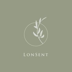 the logo for lonent is shown in white on a green background with an oval