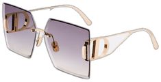 Elegant Gold Shield Sunglasses With Gradient Lenses, Elegant Shield Sunglasses With Gradient Lenses For Formal Occasions, Elegant Gold Shield Sunglasses With Uv Protection, Chic Shield Sunglasses For Summer Formal Events, Chic Shield Sunglasses For Formal Summer Events, Luxury Rectangular Shield Sunglasses With Mirrored Lenses, Luxury Rimless Sunglasses For Party, Luxury Rimless Party Sunglasses, Luxury Rimless Shield Sunglasses With Gradient Lenses