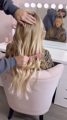 Joseph I'Anson | Are you looking for an easy way to create a super cute half up style? Then this easy to follow tutorial is for you! L’IMAGE Mannequin -... | Instagram 2 Ponytails, Bob Length, Love Hairstyles, Short Bob, Length Hair, Half Up, Up Styles, Hair Lengths, Super Cute