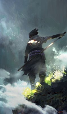 Sasuke, cl z on ArtStation at http://www.artstation.com/artwork/sasuke Naruto Fan Art, Uchiha Clan, Art Manga, Naruto Series, Comics Art, Madara Uchiha, Howls Moving Castle, Naruto Wallpaper