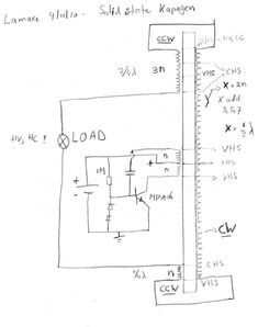 an electrical diagram showing the current voltages