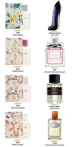 Must Have Perfumes For Women, Best Perfumes For Women Long Lasting, Seductive Perfumes For Women, Zara Perfume, Maquillage On Fleek, Miss Dior Blooming Bouquet