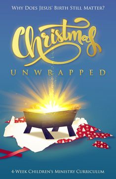 the christmas unwrapped poster with an open fire