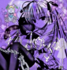 Dark Purple Pfp, Purple Pfp, Gothic Anime, Pfp Ideas, Purple Aesthetic, Group Chat, Dark Purple, Cute Anime, My Aesthetic