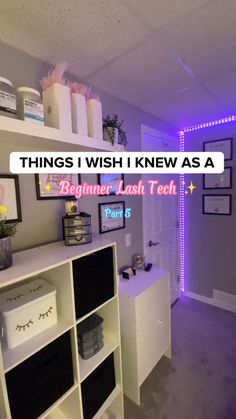 Things I Wish I Knew As A Beginner Lash Tech, Lash Room Ideas At Home Small Space, Lash Room Must Haves, Lash Tech Starter Kit, Lash Tech Set Up, Lash Tech Beginner Tips, Lash Tech Essentials List