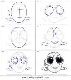 how to draw cartoon faces step by step instructions for children and beginners with pictures