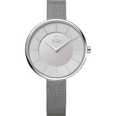 Obaku Women's Sand Quartz Mesh Bracelet Watch - Supplier Model #: V185LXCIMCManufacturer Part Number: WHITE WOMEN'S: V185LXCIMC Mesh Bracelet, Stainless Steel Band, Watch Sale, Bracelet Watch, On Sale, Mesh, Bracelet, Band, Crystals