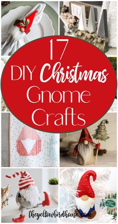 17 diy christmas gnome crafts that are easy to make and fun for the whole family