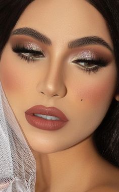 Eye Makeup Images, Shimmer Eye Makeup, Wedding Eye Makeup, Glam Wedding Makeup, Prom Eye Makeup, Eye Makeup Pictures, Glam Makeup Look