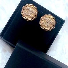 Authentic Vintage Chanel Clip On Earrings Comes With Chanel Box *Box Was Damaged By Some Nail Polish That Broke In Bag.Will Be Posting Photo. Earrings In Excellent Condition.. No Damage And No Nail Polish On Them Photo Earrings, Chanel Box, Chanel Earrings, Chanel Jewelry, Vintage Chanel, Clip On, Clip On Earrings, Nail Polish, Jewelry Earrings