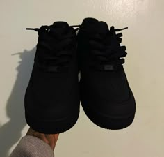 Darkest Shoes in the world, absorbs light and hides in the shadows Black Air Force 1, Nike Kicks, All Black Shoes, Mens Shoes Black, Streetwear Men, Sneakers Athletic, In The Shadows, Streetwear Men Outfits, Sneakers Men Fashion