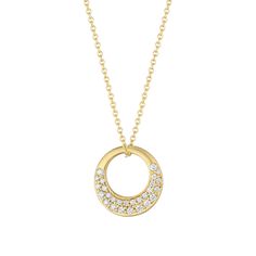 Carelle Jewelry - Interlinks Pave Diamond Pendant, $1,490 (http://www.carelle.com/interlinks-pave-diamond-pendant/) Timeless Yellow Gold Diamond Necklace For Evening, Gold Round Diamond Necklace For Evening, Gold Diamond Necklace For Evening With Single Cut Diamonds, Pave Jewelry, Pave Pendant, Diamond Jewelry Designs, Pave Ring, Brilliant Diamond, Jewelry Designs