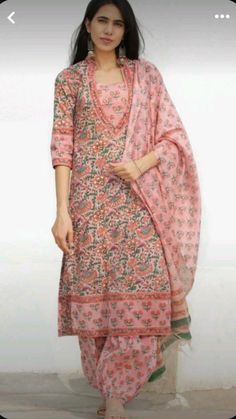 Jaipuri Kurti, Cotton Dress Pattern, Salwar Pants, Kameez Designs