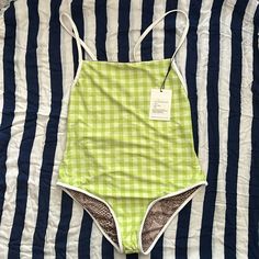 Brand New With Tags Acacia Peyton Full Piece In Stevie Print. Size Small. No Trades. Swimwear Green, Acacia Swimwear, Christmas List, Womens Swim, Swimming, One Piece, Brand New, Tags, Green