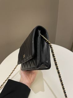 Chanel Classic Quilted Wallet on ChainBlack Lambskin GHWSize 18.5 x 12 x 3.5 cmChain drop 60 cmMicrochipDec 20239.9/10 New Unused w seal (imprints due to storage otherwise new unused with seal)Includes full set box, dust bag and receiptRTP 4800 sgdPrice now 3880 sgd 2930 usd CN6014-01 Classic Black Wallet With Chain Strap, Classic Black Wallet On Chain, Black Business Clutch Wallet On Chain, Black Business Wallet On Chain Clutch, Black Wallet On Chain For Business, Classic Envelope Wallet On Chain For Formal Occasion, Classic Formal Envelope Wallet On Chain, Black Clutch With Chain Strap For Business, Formal Rectangular Wallet With Chain