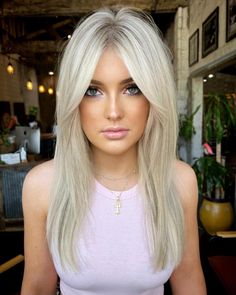 Long Fine Hair, Caramel Blonde Hair, Long Length Hair, Fine Straight Hair, Hair Topper, Haircuts For Fine Hair