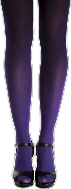 Ombre Tights, Mardi Gras Outfits, Black Ombre, Opaque Tights, Womens Tights, Black Gift, Mardi Gras, Purple And Black, Hand Dyeing