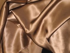 a close up view of a satin material