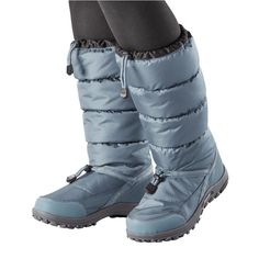 Tall height, breathable nylon shell to protect from the elements; Drawstring at ankle with locking toggle for improved fit; Slip-on style for ease of entry; IceBite Grip for greater slip resistance on ice than conventional rubber; Polar Rubber heel and forefoot for maximized grip and durability; LiteGrip Blend and proven Hex-Flex outsole design for lightweight cushioning, grip and slip resistance; Reinforced Hex toecap for abrasion resistance; Removable anti-fatigue insole; Thermaplush soft, nex Baffin Boots, Deep Snow, Kids Exploring, Boot Liners, Snowy Winter, Safety Boots, Rubber Boots, Snow Shoes, Ponds