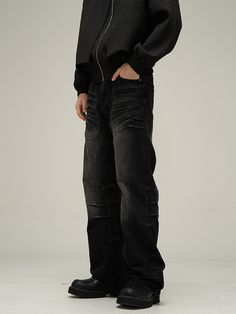 Crafted with the highest quality material, these "OBSIDIAN" Jeans feature a dark and sleek design with a flattering flared fit. Perfect for any occasion, these jeans elevate your style with their sophisticated look and comfortable feel. Upgrade your wardrobe with these premium jeans. Flare Denim Jeans, Boys Wear, Denim Flares, Slipper Boots, Dress With Cardigan, Okinawa, Jeans Denim, Sleek Design, Convenience Store