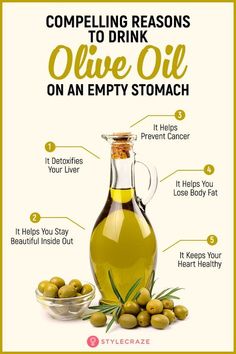 Drink Olive Oil, Drinking Olive Oil, Olive Oil Benefits, Olive Oil Bottle, Good Health Tips, Health Risks, Lose Body Fat, Mediterranean Diet