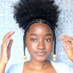 Natural Hair Styles Ideas, Hair Styles Ideas, Curly Hair Photos, Natural Hairstyle, Natural Hair Community, Short Natural Hair, Natural Hair Styles Easy, Natural Hair Updo, Beautiful Curls