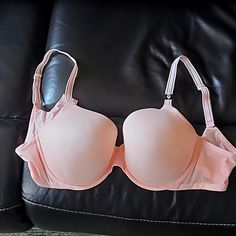 Nwt Victoria Secret Extreme Soft Shelled Bra/ 38c/ Baby Pink Straps Can Be Criss-Crossed On The Back. Pink Stretch Push-up Nursing Bra, Fitted Pink Padded Nursing Bra, Pink Stretch Nursing Bra With Padded Cups, Victoria's Secret Full Coverage Bra With Removable Pads, Stretch Pink Nursing Bra With Padded Cups, Pink Fitted Full Cup Nursing Bra, Fitted Pink Nursing Bra, Victoria's Secret Solid Color Bra With Padded Cups, Victoria's Secret Solid Bra With Padded Cups