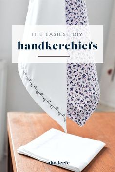 the easyest diy handkered ties