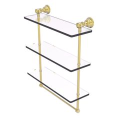 #finish_Satin Brass Glass Wall Shelf, Functional Shelf, Hanging Hand Towels, Shelf With Towel Bar, Industrial Wall Shelves, Glass Wall Shelves, Floating Corner Shelves, Corner Wall Shelves, Modern Wall Shelf