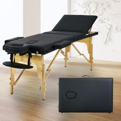 Healthy & Comfortable & Strong:The massage table has a 2-inch-thick sponge, give you a soft and comfortable experience. The massage table made of highest quality beech , reinforced hardwood corner blocks for superior strength to enable up to 450lbs on the spa table.massage table massage bed spa table. Height Adjustable Massage Table: The every sturdy feet of the massage bed are equipped with height-adjustable knobs, which can be adjusted to massage table height by turning the button. The massage Fold Bed, Spa Table, Spa Bed, Sports Recovery, Massage Equipment, Massage Bed, Bed Black, Massage Table, Massage Room