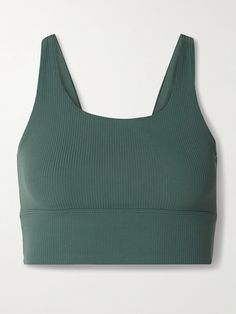 Nike's 'Zenvy' line may have been developed for yoga, but it's just as suitable for any low-impact workout. Made from ribbed Dri-FIT InfinaSoft fabric, this sports bra has moisture-wicking properties and a supportive, longline underband. Sports Bra Nike, Bra Nike, Nike Sports Bra, Low Impact Workout, Long A Line, Net A Porter, Women Collection, Dri Fit, Moisture Wicking