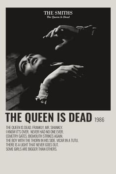 the queen is dead movie poster