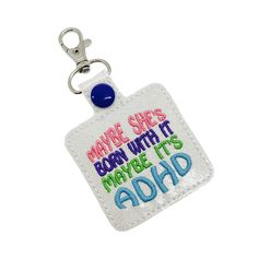 Keychain Sayings, Best Friend Keychain, Friend Keychain, Service Dogs Gear, Funny Keychain, Funny Gifts For Her, Funny Gifts For Friends, Zipper Charms, Service Dog