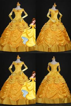 Adult Yellow Moive Beauty and the Beast Cosplay Costume Women Belle Princess Dresses Disney Cosplay Costumes, Gothic Victorian Dresses, Belle Princess, Red Gothic, Disney Princess Dresses, Costume Women, Princess Belle, Princess Dresses, Adult Costumes