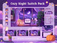 the cozy night witch pack is shown in this screenshot