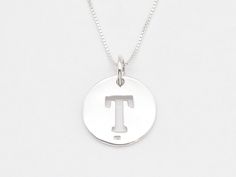 Letter T Pendant made of Solid 925 Sterling Silver ☞ made to last. Matching Ring & Earrings ☞ please ask meDetails:• Letter T Pendant in Silver• Dimensions: Pendant Height 20mm, Width 15mm• Free Complimentary Chain• Solid 925 Sterling SilverSKU PE010490193 Tan Initials Pendant Jewelry, Tan Pendant Jewelry With Initials, Sterling Silver Initials Necklace In Tan, Tan Sterling Silver Initials Necklace, Sterling Silver Tan Necklaces With Initials, Personalized Tan Pendant Jewelry, Classic Sterling Silver Necklace In Tan, Classic Tan Sterling Silver Necklace, Classic Tan Jewelry For Gift