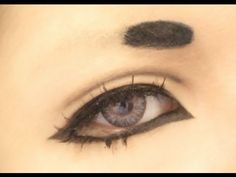 Tutorial : Anime Eye Makeup 8 Anime Eyebrows Makeup, Anime Eyebrows, Eyebrow Tutorial Shaping, Permanent Makeup Training, Smokey Eye Makeup Look, Eyebrow Design, Waterproof Eyebrow, Eyebrow Tutorial