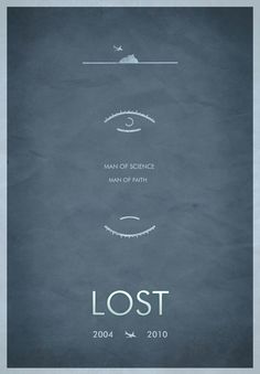 the lost movie poster is shown