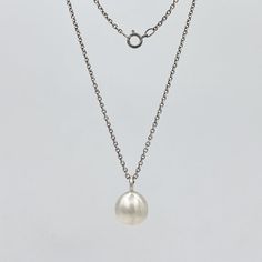 Small sterling silver ball necklace. Fun to wear alone or layered with other necklaces. -approx. 1/3" ball pendant on 16"/18" adjustable antiqued sterling silver chain-PJ1451 Classic Hypoallergenic Round Pendant Necklace, Classic Silver Necklace With Large Pendant, Sterling Silver Necklaces With Pearl Drop And Round Beads, Sterling Silver Necklace With Pearl Drop And Round Beads, Sterling Silver Necklaces With Pearl Pendant And Round Beads, Classic Round Pendant Necklace Nickel Free, Silver Drop Necklace With Round Pendant For Formal Occasions, Silver Pendant Pearl Necklace For Everyday, Sterling Silver Pendant Necklace With Ball Chain