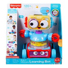 fisher - price learning bot toy in its box